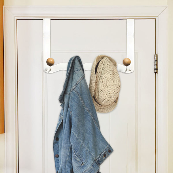 Jacket hanger for online door